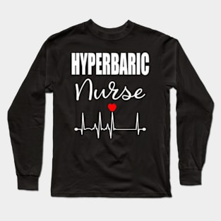 Hyperbaric Nurse Rn Long Sleeve T-Shirt